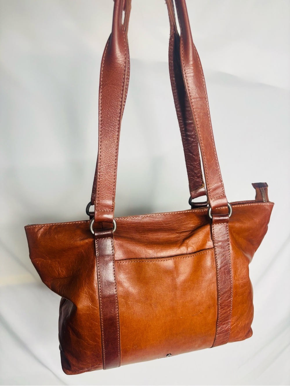 Wild West Los Angeles Distressed Leather Bag